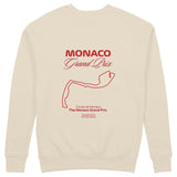 Monaco Grand Prix Sweatshirt - Bej - arka görünüm