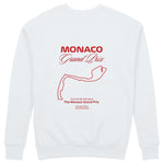 Monaco Grand Prix Sweatshirt - Beyaz - arka görünüm