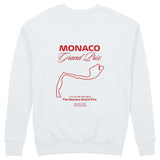 Monaco Grand Prix Sweatshirt - Beyaz - arka görünüm