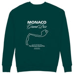 Monaco Grand Prix Sweatshirt - Koyu Yeşil - arka görünüm