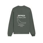 Monza Grand Prix Oversize Sweatshirt - Antrasit - arka görünüm