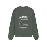 Monza Grand Prix Oversize Sweatshirt - Antrasit - arka görünüm