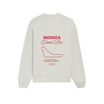 Monza Grand Prix Oversize Sweatshirt - Beyaz - arka görünüm
