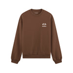 Monza Grand Prix Oversize Sweatshirt - Kahverengi - ön görünüm