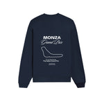 Monza Grand Prix Oversize Sweatshirt - Lacivert - arka görünüm