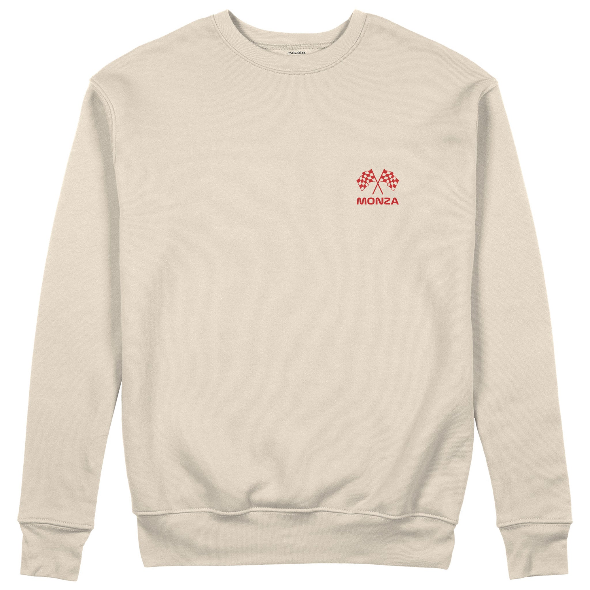 Monza Grand Prix Sweatshirt - Bej - ön görünüm