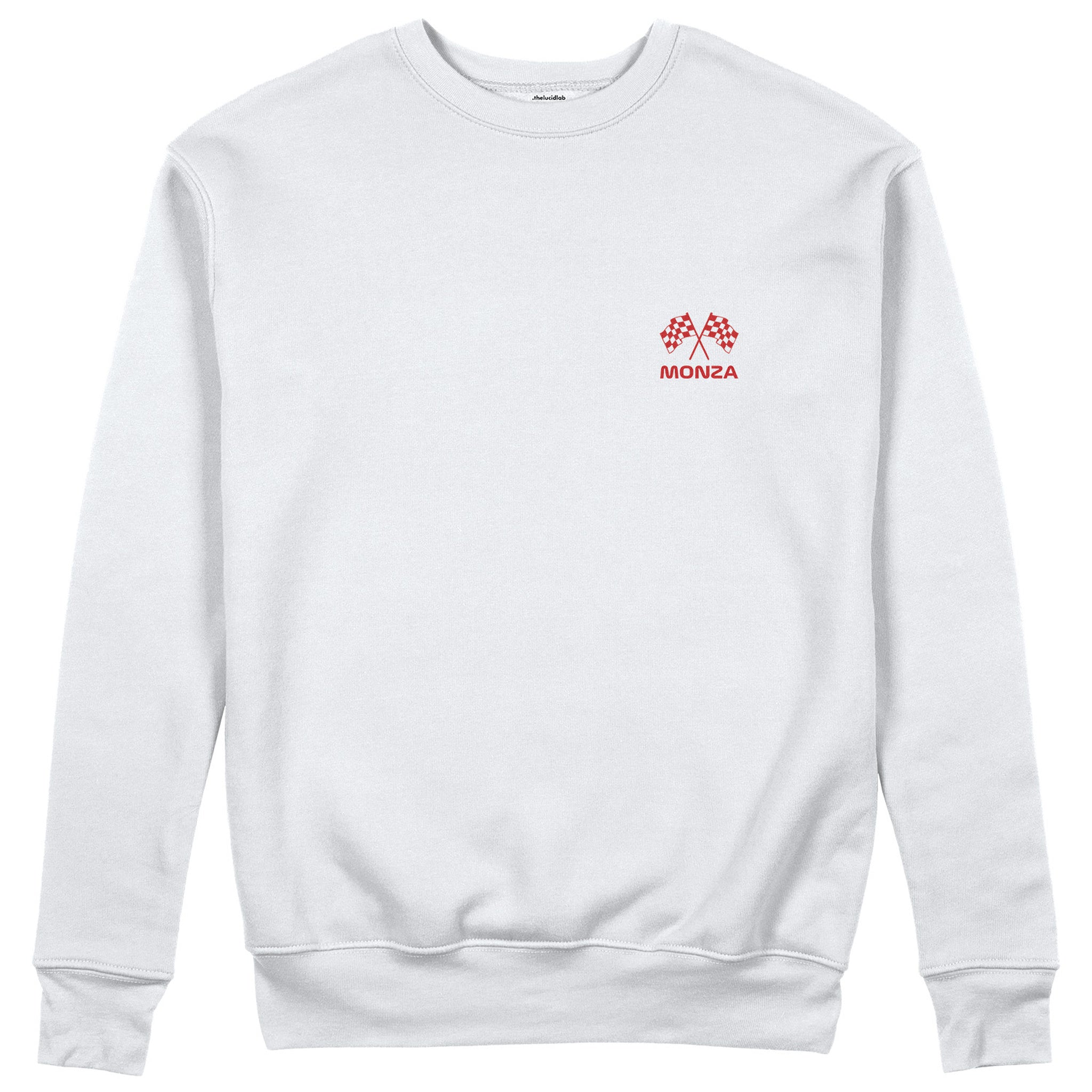 Monza Grand Prix Sweatshirt - Beyaz - ön görünüm