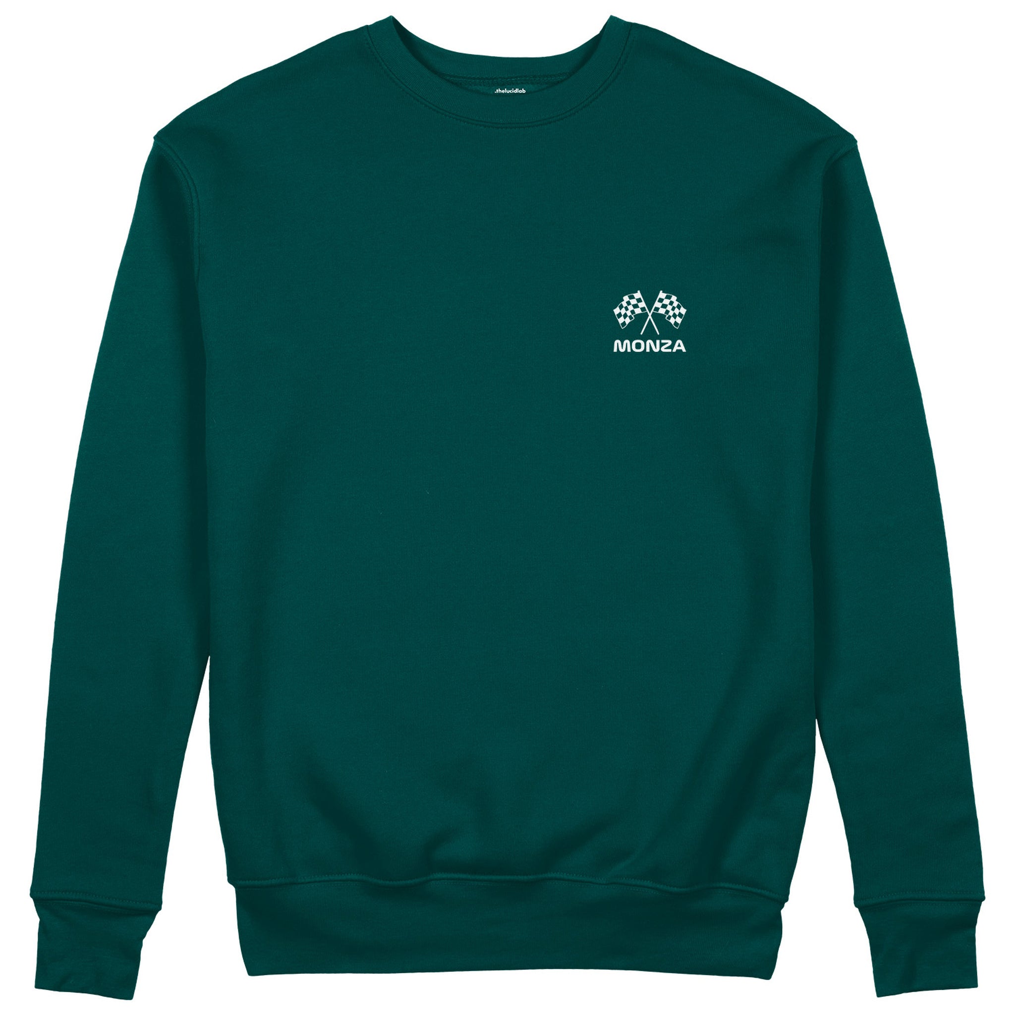 Monza Grand Prix Sweatshirt - Koyu Yeşil - ön görünüm