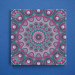 Mor Mandala Kanvas Tablo