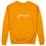 Moral Sex Sweatshirt - Turuncu - ön görünüm