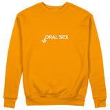 Moral Sex Sweatshirt - Turuncu - ön görünüm