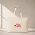 Moral Support Club Tote Bag – ön görünüm
