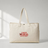 Moral Support Daily Tote Bag – ön görünüm