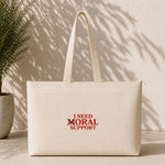 Moral Support Weekend Tote Bag – ön görünüm