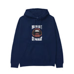 Mouths Can't Get Pregnant Hoodie - Lacivert - ön görünüm