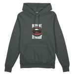 Mouths Can't Get Pregnant Oversize Hoodie - Antrasit - ön görünüm
