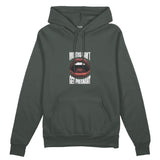 Mouths Can't Get Pregnant Oversize Hoodie - Antrasit - ön görünüm
