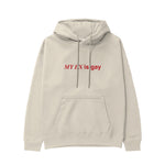My Ex Is Gay Hoodie - Krem - ön görünüm