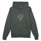 My Mental Health Oversize Hoodie - Antrasit - ön görünüm