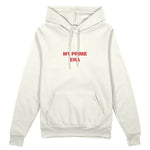 My Prime Era Oversize Hoodie - Beyaz - ön görünüm
