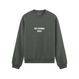 My Prime Era Oversize Sweatshirt - Antrasit - ön görünüm