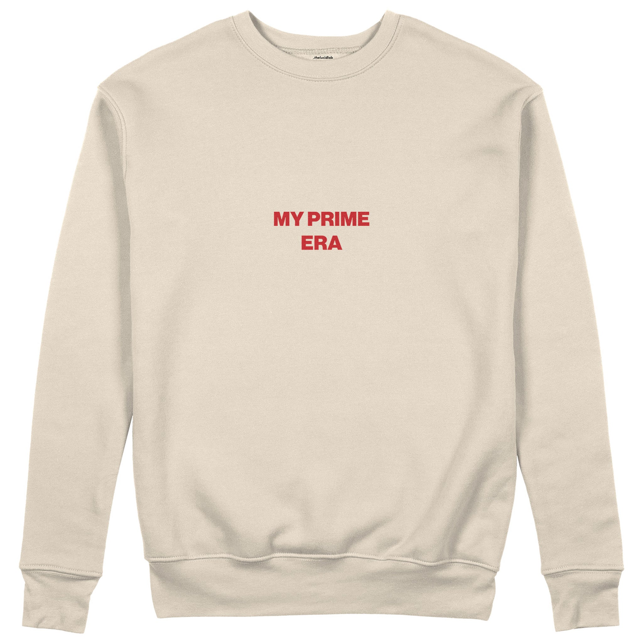My Prime Era Sweatshirt - Bej - ön görünüm