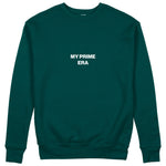 My Prime Era Sweatshirt - Koyu Yeşil - ön görünüm
