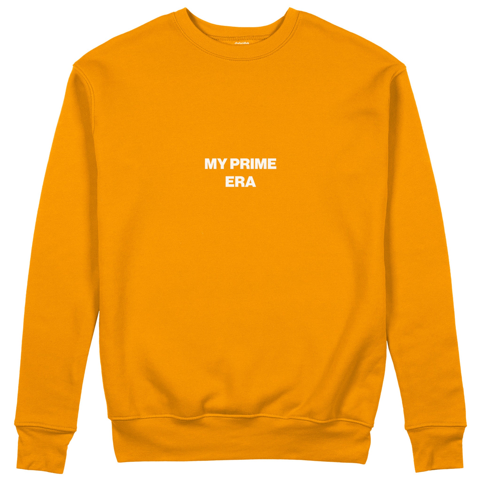 My Prime Era Sweatshirt - Turuncu - ön görünüm