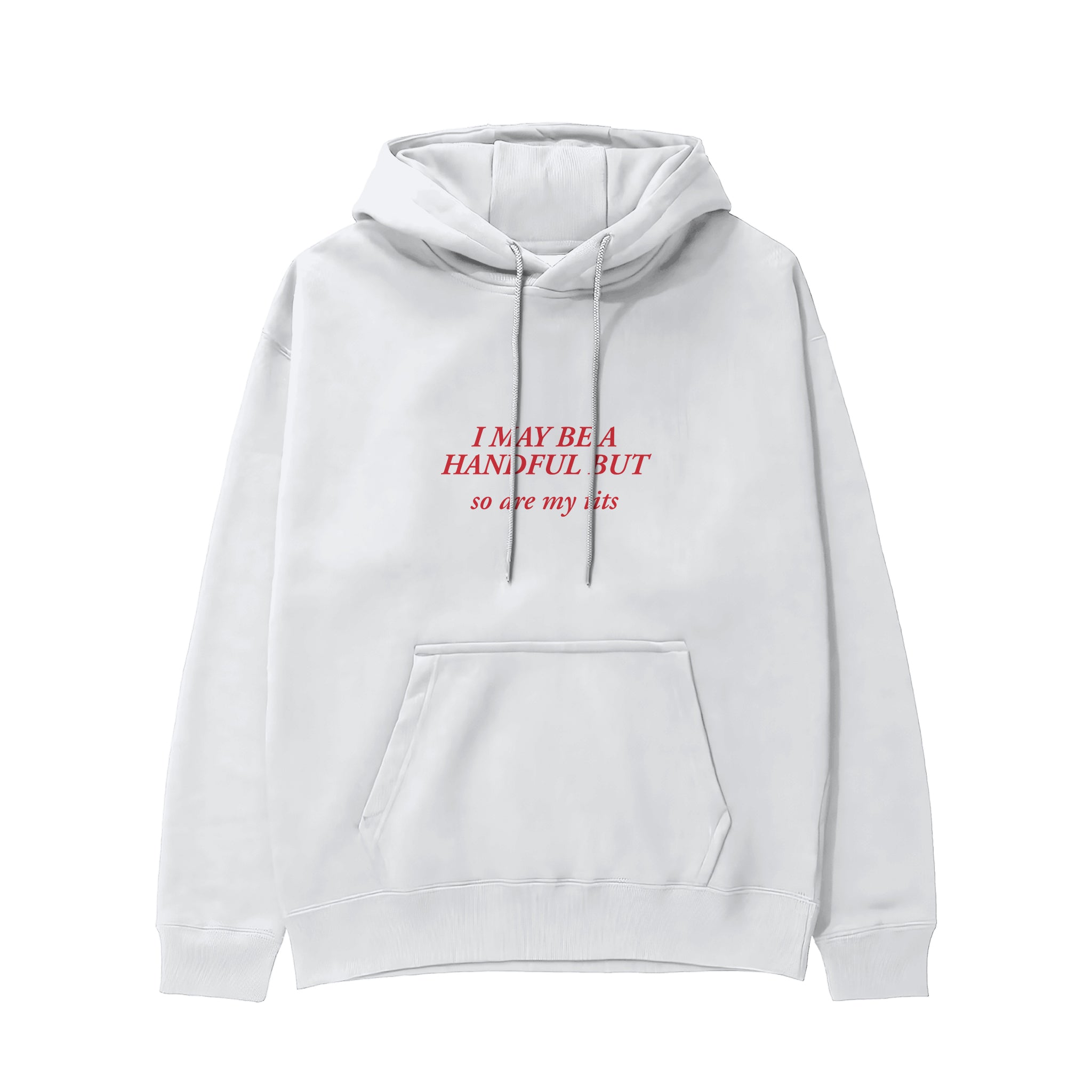 My Tits Hoodie - Beyaz - ön görünüm