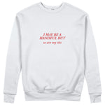My Tits Sweatshirt - Beyaz - ön görünüm