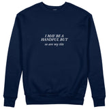 My Tits Sweatshirt - Lacivert - ön görünüm