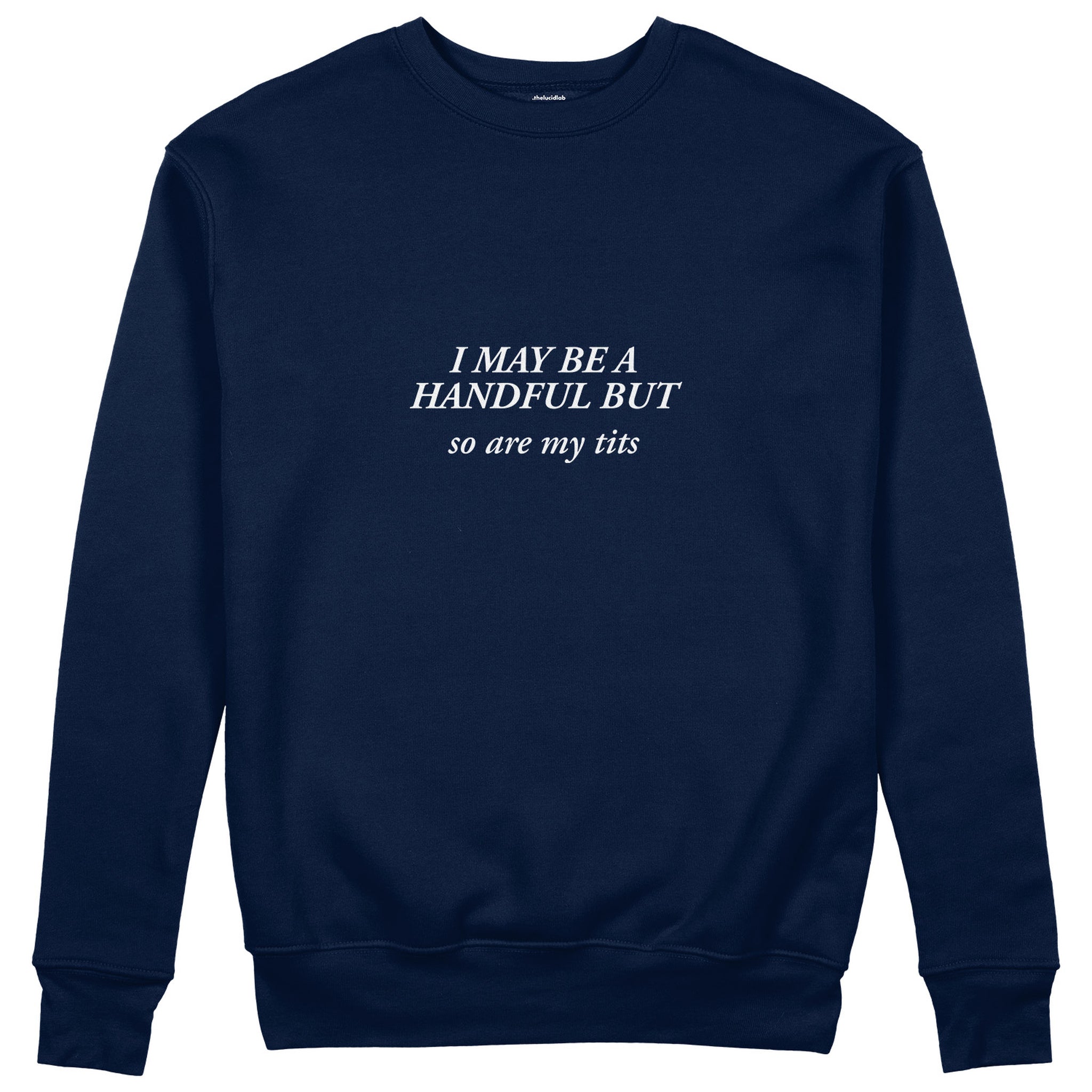 My Tits Sweatshirt - Lacivert - ön görünüm