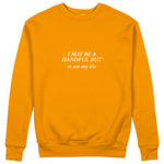 My Tits Sweatshirt - Turuncu - ön görünüm