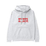 My Wife Is PsycHOTic Hoodie - Beyaz - ön görünüm