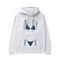 Navy Blue Bikini Hoodie - Beyaz - ön görünüm