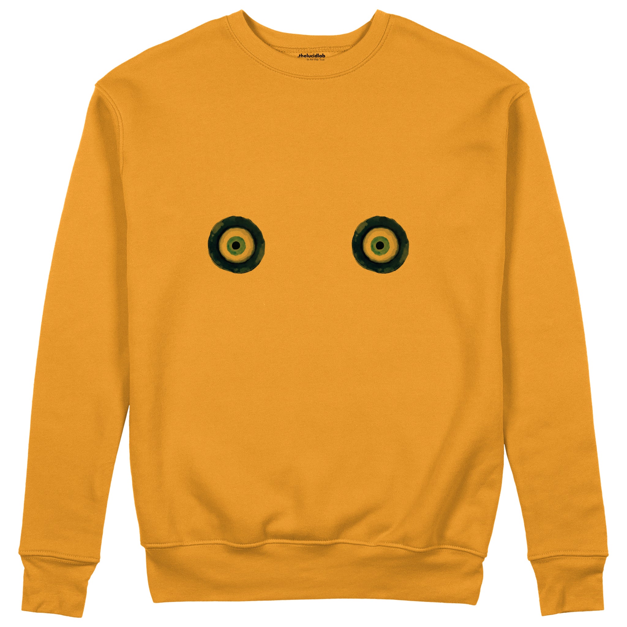 Nazar Sweatshirt - Turuncu - ön görünüm