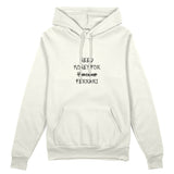 Need Money For Ferrari Oversize Hoodie - Beyaz - ön görünüm