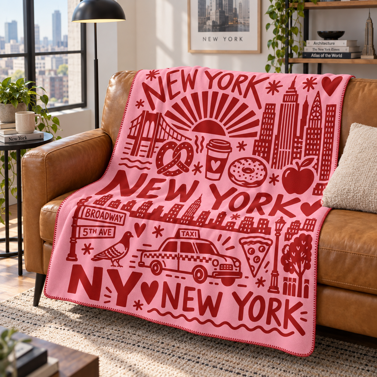 New York Daydream Polar TV Battaniyesi — Ana görünüm
