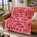 New York Daydream Polar TV Battaniyesi — Ana görünüm