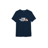 North Face Tişört — Lacivert — Ön baskı