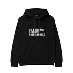 I’m a Scorpio Hoodie — Siyah — Ön baskı