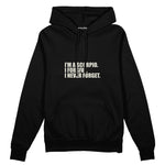 I’m a Scorpio Oversize Hoodie — Siyah — Ön baskı