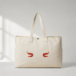Nice Shrimps Daily Tote Bag – ön görünüm
