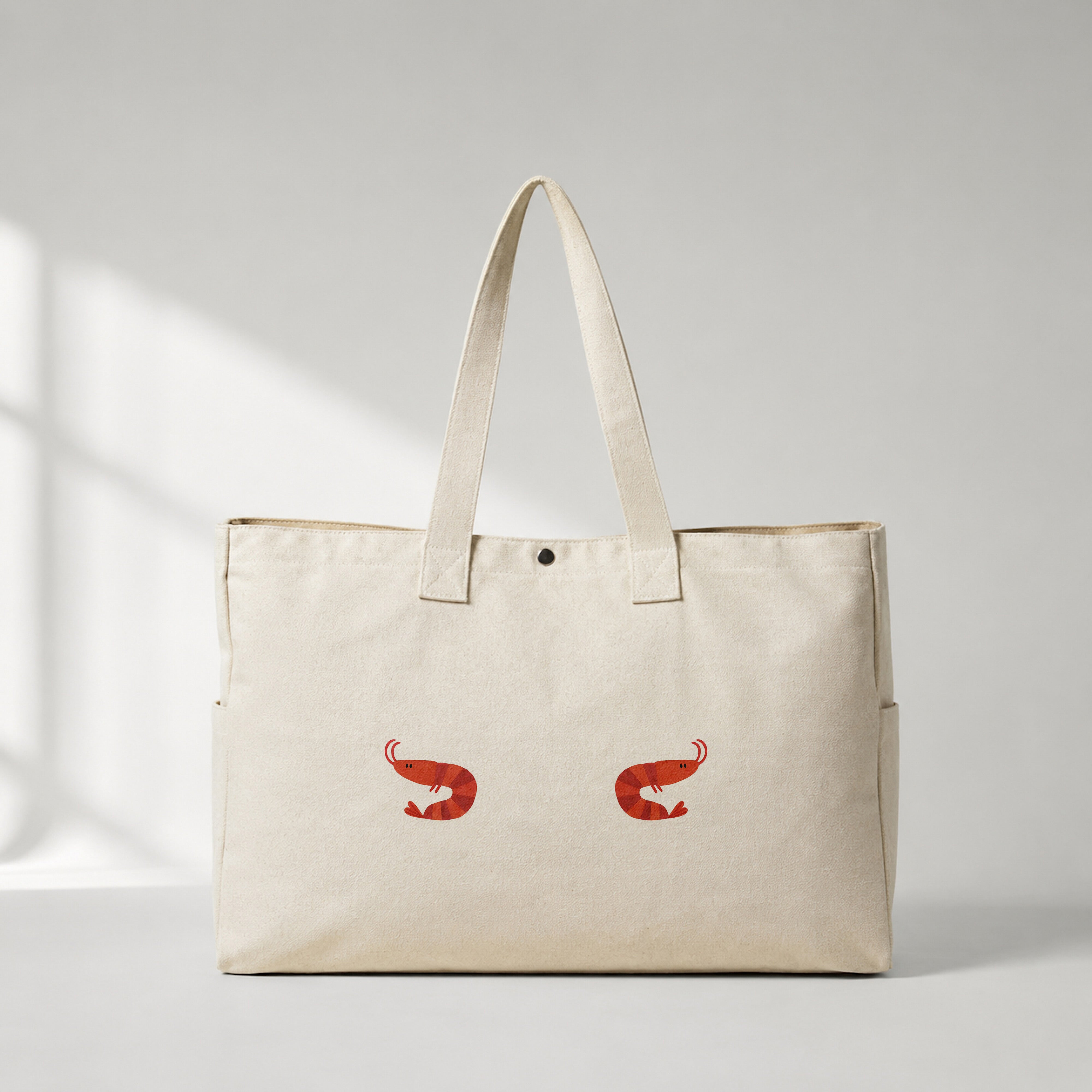 Nice Shrimps Daily Tote Bag – ön görünüm