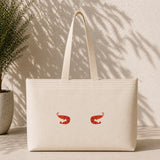 Nice Shrimps Weekend Tote Bag – ön görünüm