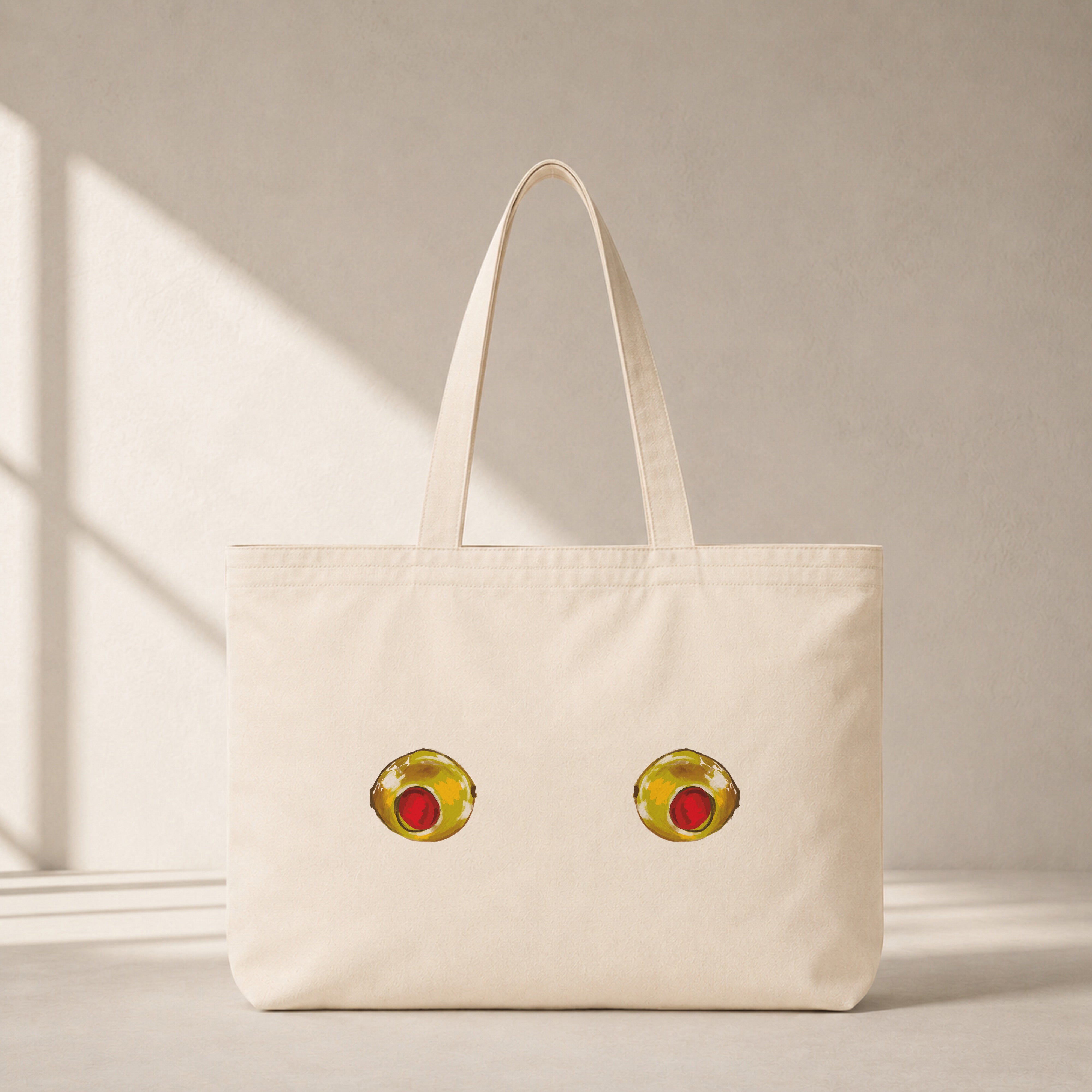 Nipples Club Tote Bag – ön görünüm