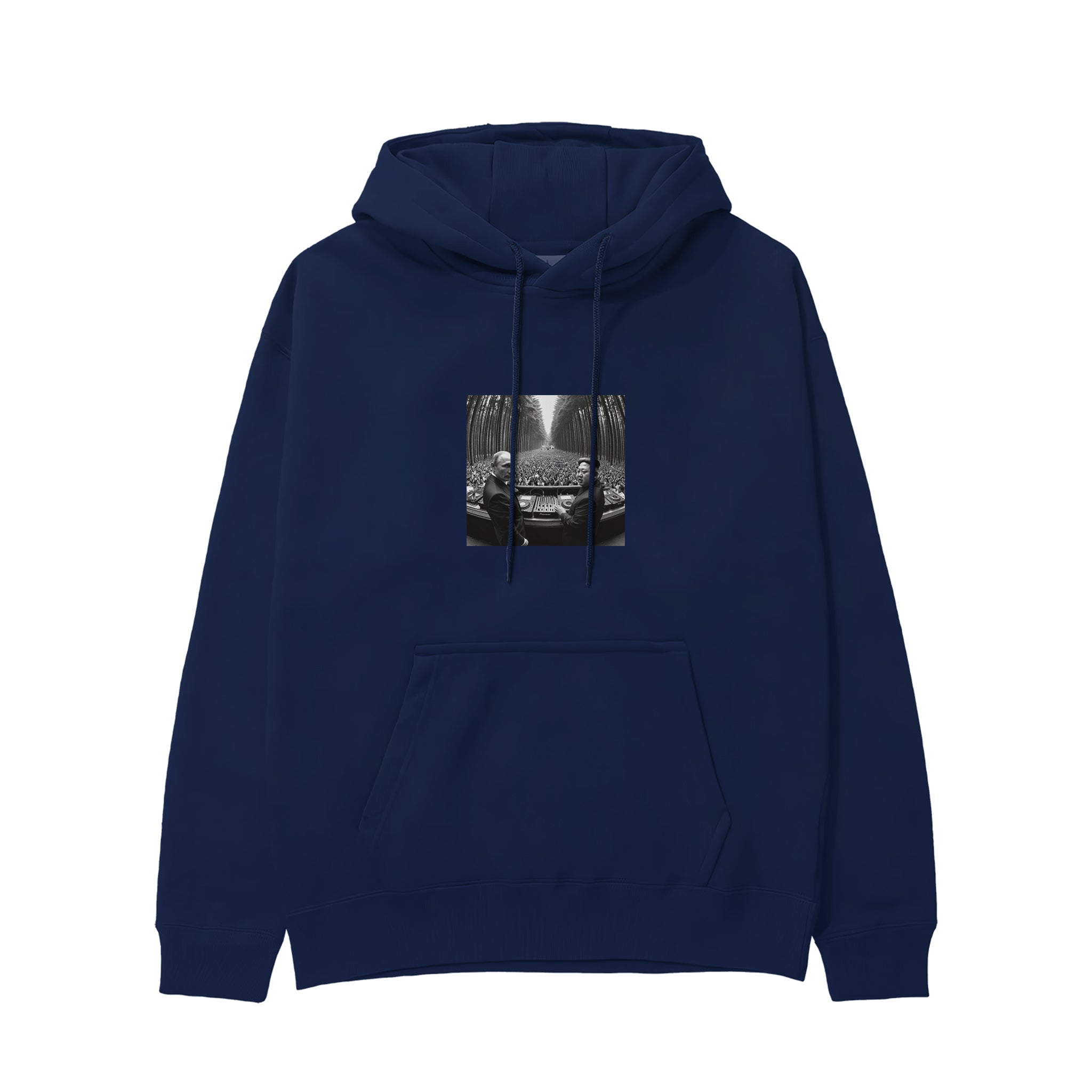 No Requests Hoodie - Lacivert - ön görünüm