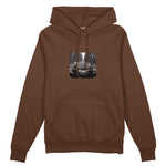No Requests Oversize Hoodie - Kahverengi - ön görünüm
