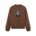 No Requests Oversize Sweatshirt - Kahverengi - ön görünüm