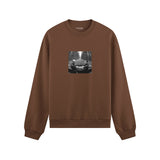 No Requests Oversize Sweatshirt - Kahverengi - ön görünüm